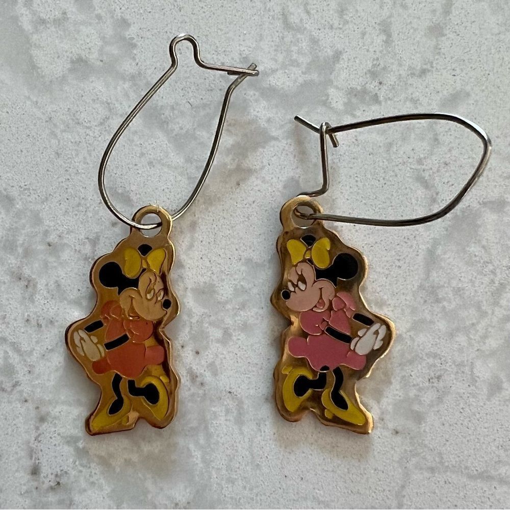 *3/$20* Vintage Disney Minnie Mouse petite (children’s?) earrings